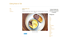 Desktop Screenshot of eatingnosetotail.com
